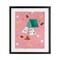 Stupell Industries Ghosts Roasting Marshmallows Framed Print Under Glass, design by Rachel Nieman